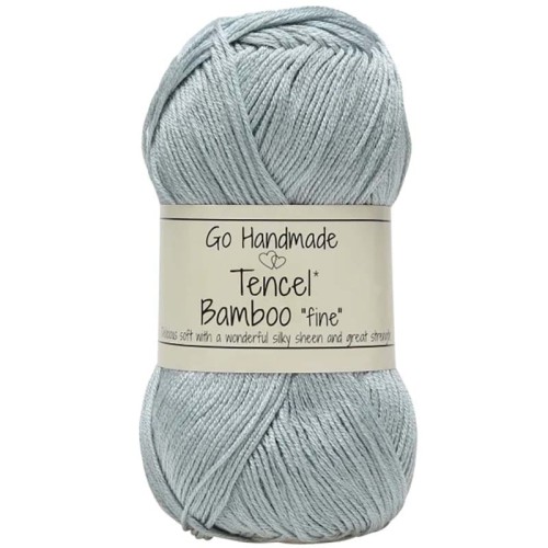Włóczka Go Handmade Tencel Bamboo "fine" 17470 / lazurowy błękit