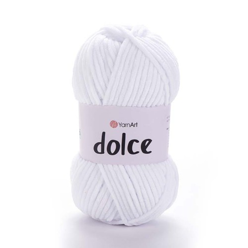 Włóczka YarnArt Dolce 741 / biel