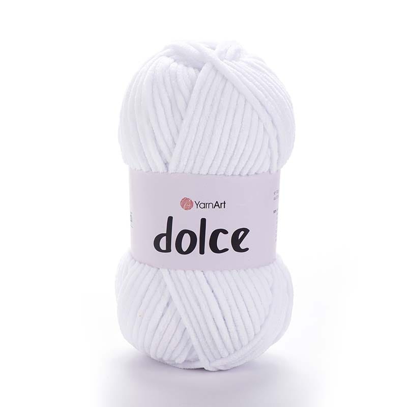 Włóczka YarnArt Dolce 741 / biel