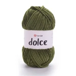 Włóczka YarnArt Dolce 772 / oliwka