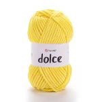 Włóczka YarnArt Dolce 761 / żółty