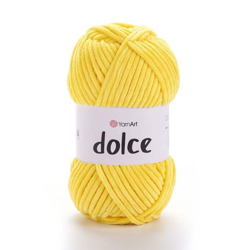 Włóczka YarnArt Dolce 761 / żółty