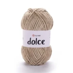 Włóczka YarnArt Dolce 747 / jasny brąz