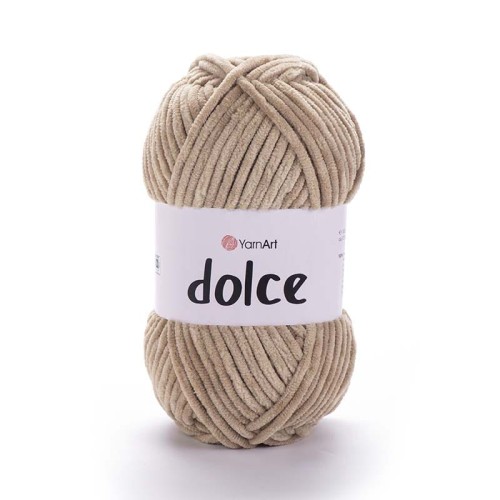 Włóczka YarnArt Dolce 747 / jasny brąz
