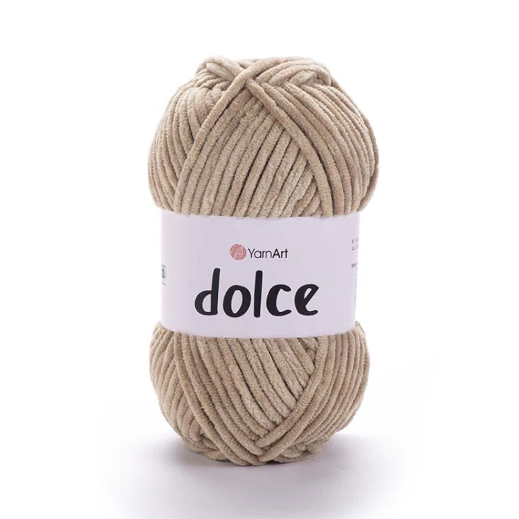 Włóczka YarnArt Dolce 747 / jasny brąz