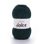 Włóczka YarnArt Dolce 774 / butelkowa zieleń