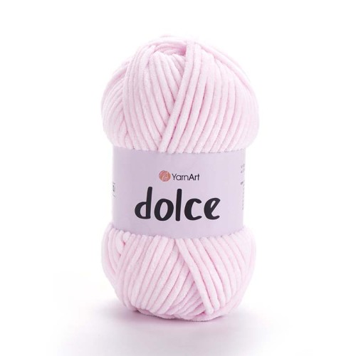 Włóczka YarnArt Dolce 750 / pastelowy róż