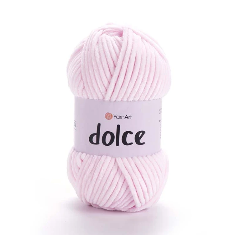 Włóczka YarnArt Dolce 750 / pastelowy róż