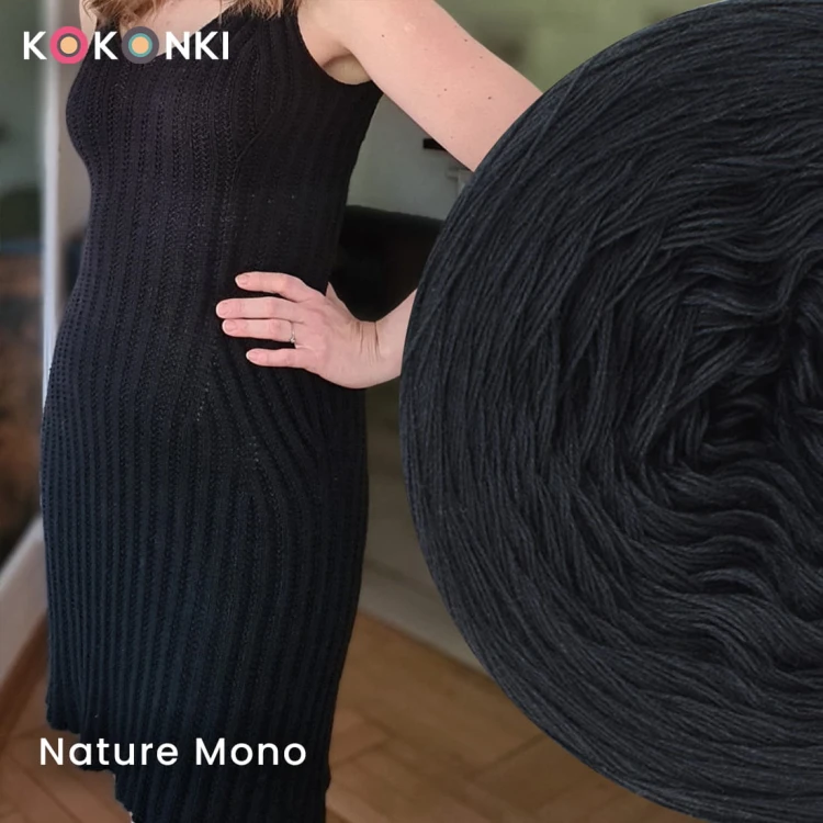 Zestaw na sukienkę Handasa Dress Nature / Kokonek w jednym wybranym kolorze