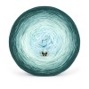 KOKONEK Bamboo BB65 - Ciemna zieleń/ciemna mięta/mięta/patyna / 4 nitki / 1200 m / 240 g - GOTOWY
