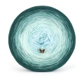 KOKONEK Bamboo BB65 - Ciemna zieleń/ciemna mięta/mięta/patyna / 4 nitki / 1200 m / 240 g - GOTOWY
