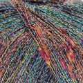 Nić / Włóczka fantazyjna Rico Design Creative Make It Rainbow Glitz 002