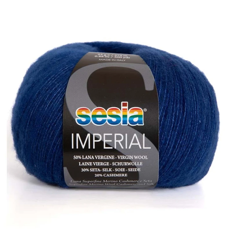 Włóczka Sesia Imperial 3893 / kobalt