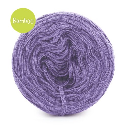 KOKONEK_Bamboo - blady fiolet / 4 nitki / 400 m / 80 g - GOTOWY