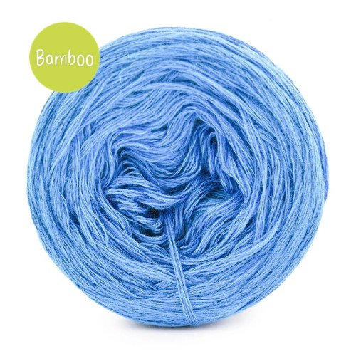 KOKONEK_Bamboo - niebieski / 4 nitki / 400 m / 80 g - GOTOWY