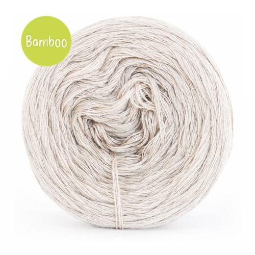 KOKONEK_Bamboo - popielaty / 4 nitki / 400 m / 80 g - GOTOWY