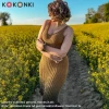 Autorka sukienki: @nana.makes.it.all; Wzór: Handasa Dress od @aminaali.knitwear; Rozmiar: M