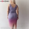 Autorka sukienki: @broni.handmade; Wzór: Handasa Dress od @aminaali.knitwear; Rozmiar: M