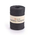 Włóczka Yarnart Papiro Twisted 1309 / rafia papierowa / czerń