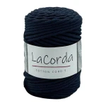 Sznurek La Corda Cotton Cord  5mm / rolka 100m / 540 atrament