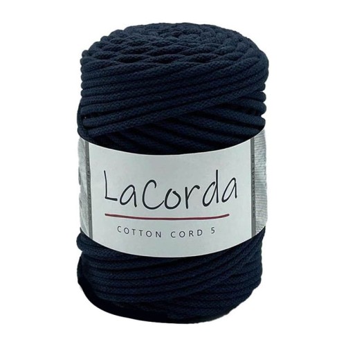 Sznurek La Corda Cotton Cord 5mm / rolka 100m / 540 atrament