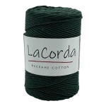 Sznurek La Corda Macrame Cotton 2mm / rolka 200m / 470 butelkowa zieleń