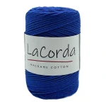 Sznurek La Corda Macrame Cotton  2mm / rolka 200m / 610 chabrowy