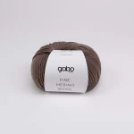 Włóczka Gabo Wool Fine Merino Wool 3308 / ziemisty brąz