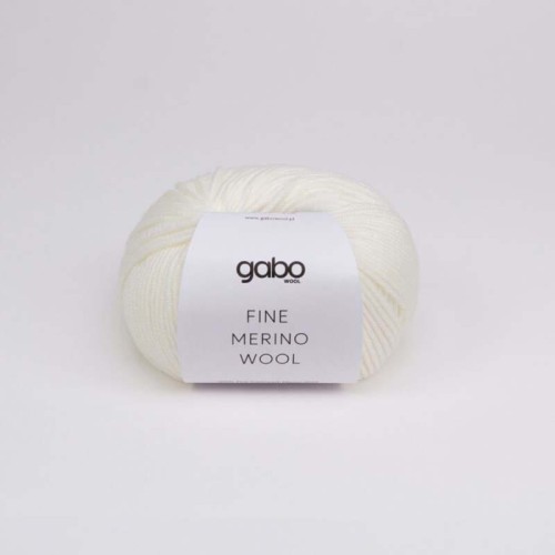 Włóczka Gabo Wool Fine Merino Wool 3099 / złamana biel