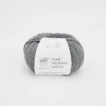 Włóczka Gabo Wool Fine Merino Wool 3738 / jasny szary