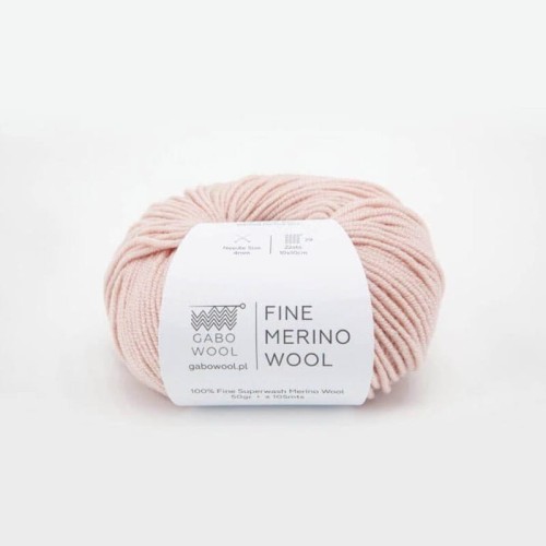 Włóczka Gabo Wool Fine Merino Wool RJ8545 / pudrowy