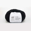 Włóczka Gabo Wool Fine Merino Wool 500 / czerń