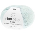 Włóczka Rico Design Baby Cozy Organic Cotton Cashmere 007 / jasny niebieski