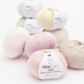 Włóczka Rico Design Baby Cozy Organic Cotton Cashmere 003 / szarobeżowy