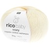 Włóczka Rico Design Baby Cozy Organic Cotton Cashmere 001 / krem