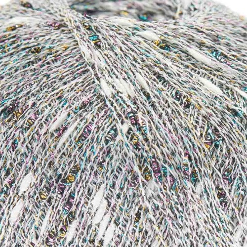 Włóczka fantazyjna Rico Design Creative Make It Tweed Glitz 001 / naturalny