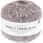 Příze fantazijní Rico Design Creative Make It Tweed Glitz 003 / růžová