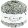 Włóczka fantazyjna Rico Design Creative Make It Tweed Glitz 005 / miętowy
