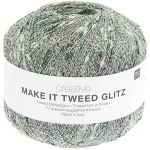 Příze fantazijní Rico Design Creative Make It Tweed Glitz 005 / mátová