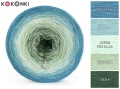 KOKONEK Classic B301 - Jasny petrol/patyna/jasna pistacja/szałwia/jodła