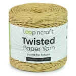 Příze Loop'ncraft Twisted Paper Yarn 15-02 / papírová rafie / slámová