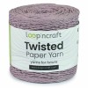 Włóczka Loop'ncraft Twisted Paper Yarn 15-05 / rafia papierowa / ametyst