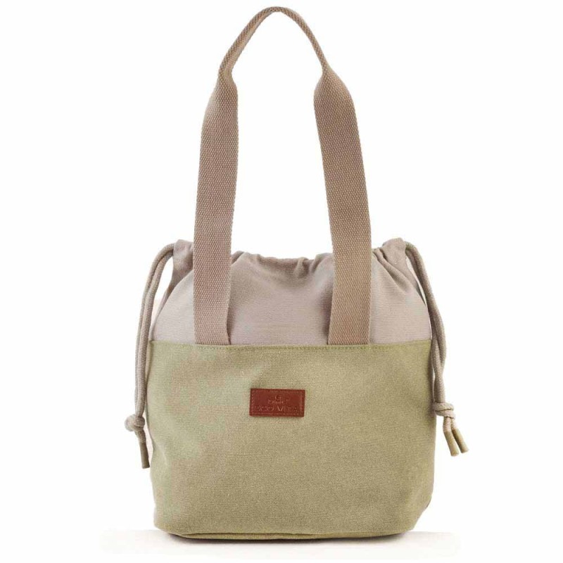 Torba na włóczkę ze ściągaczem DMC Eco Vita K & C Outsider Bag / khaki