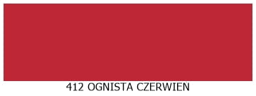 412 OGNISTA CZERWIEŃ