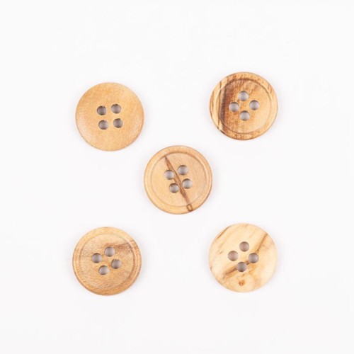 Guzik Drops drewno oliwne / 15 mm / 807