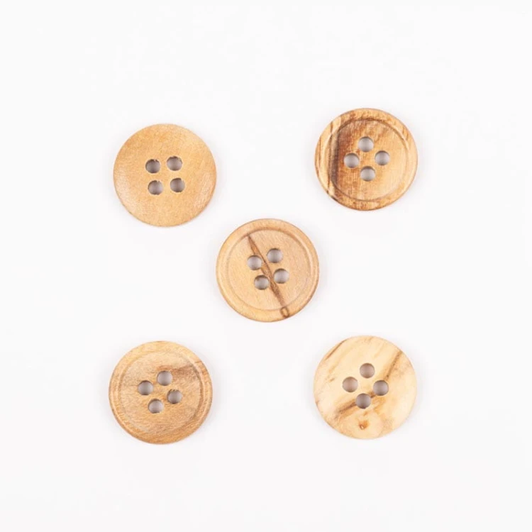 Guzik Drops drewno oliwne / 15 mm / 807
