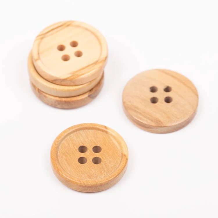 Guzik Drops drewno oliwne / 25 mm / 809