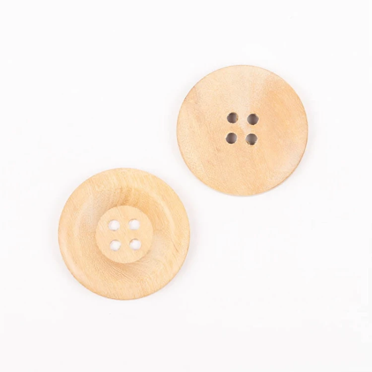 Guzik Drops drewno oliwne jasne / 28 mm / 812