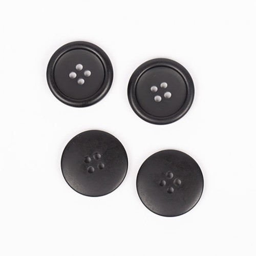 Guzik Drops czarny matowy / 20 mm / 816