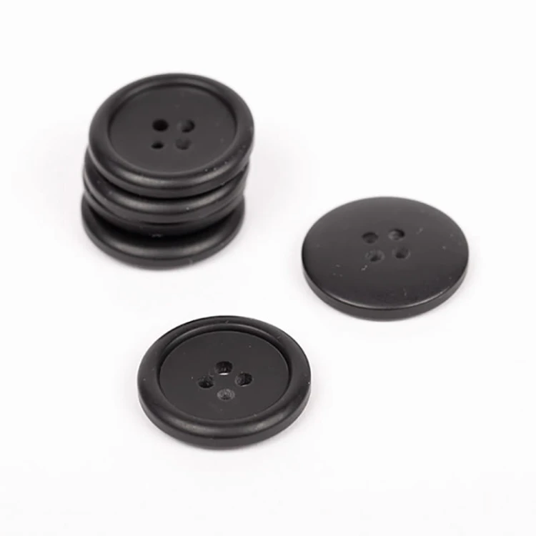 Guzik Drops czarny matowy / 20 mm / 816